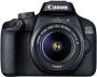 Canon EOS 3000D 18MP Digital SLR Camera (Black) with 18-55mm