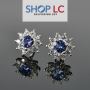 Elegant Tanzanite Earrings Studs - Unique Designs at Shop LC