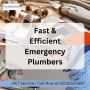 Rapid Emergency Plumbers in North West London - Available 24