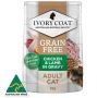 Buy Ivory Coat Grain Free Chicken & Lamb In Gravy Adult Wet 