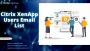 Boost Your Marketing with Citrix XenApp Users Email Database