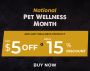 National Pet Wellness Month Sale - Shop Pet Supplies at 15% 