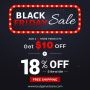 Black Friday Sale is On the Way : Flat 18% Off + $10 on 2+ 