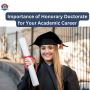 Explore the Value of Honorary Doctorate for Your Academic Ca
