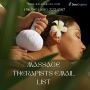  Massage Therapists Email List - 100% Opt-In Contacts