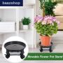 Elevate your garden with Baazshop's Movable Pot Stands