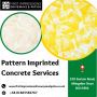 Pattern Imprinted Concrete Contractor Services By First Impr