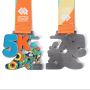  5k Run Medals Soft Enamel Medal