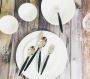 the power of contrast - black flatware in modern dining