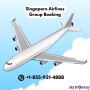 Book Group Flight With Singapore Airlines