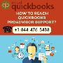 HOW TO REACH QUICKBOOKS PROADVISOR SUPPORT? +1-844-476-5438