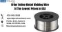 Order Online Nickel Welding Wire At The Lowest Prices In USA