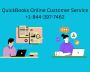 QuickBooks Online Customer Service +1-844-397-7462