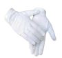 Children's white cotton gloves