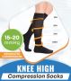 Knee High Compression Socks 15 20 mmhg for Men and Women