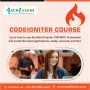 We offer the best Codeigniter course 4achievers 