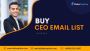 Reach global markets with CEO Email List