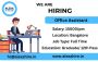 Office Assistant Job in Bangalore
