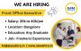 Front Office Executive Job in Bangalore| 6 Role, Best Skills