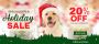 Holiday Season Sale- Buy all Pet Supplies at 20% off 