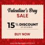Valentine's Day Sale! Flat 15% Off on all Pet Supplies