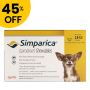 Buy Simparica Flea and Tick Chewables for Dogs at 45% Off