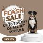 Save up to 70% on Pet Supplies + Free Shipping