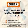 Best Pharma API Manufacturer in India