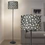 Buy Star Drum Lamp Shade Floor Lamp With Black And White 