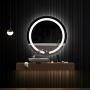 Buy Hexa Modern Round LED Mirror Online at Best Price in Ind