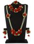 Explore the collection of flower jewellery for haldi design 