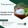 Camphor Powder Manufacturers, Suppliers, Exporters in India