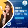 Authenticated Degree Certificate Attestation for UAE