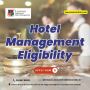 Hotel Management Eligibility