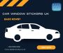 Customized Car window Stickers in Single Click
