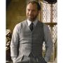 Jude Law Fantastic Beasts 2 Grey Wool Vest