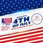 4th of July Special Sale: 20% OFF Coupon