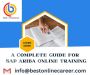 SAP ARIBA OnlineTraining | SAP ARIBA Online Course