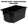 Black Drink Tub (46L) - Premium Event Beverage Cooling Solut