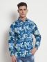 Buy Beyoung Blue Printed Shirt For Men Online In India