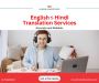 Professional English To Hindi Translation Services in Mumbai