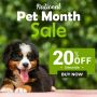 National Pet Month SALE Is Live:Get Flat 20% OFF on Pet care