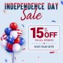 Independence Day Sale: Save Flat 15% on Budgetvetcare