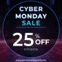 25% off on pet care supplies for Cyber Monday Sale