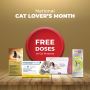 Free doses in a cat lovers month offer + Free Shipping