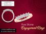 Get The Best Five Stone Engagement Ring for your Wedding - C