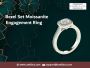 Get Your Bezel Set Moissanite Ring in New York - Castila Co.