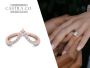 Buy Lab Grown Diamond Curved Wedding Bands Rings 