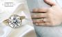 Lab-Created Diamond Bezel Set Engagement Rings- Castila Co.