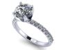 Introducing our Simulated Diamond Zirconia Engagement Ring 